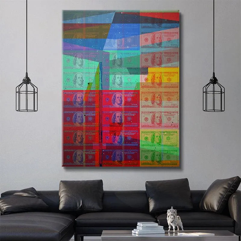 Shattered Wealth canvas 16