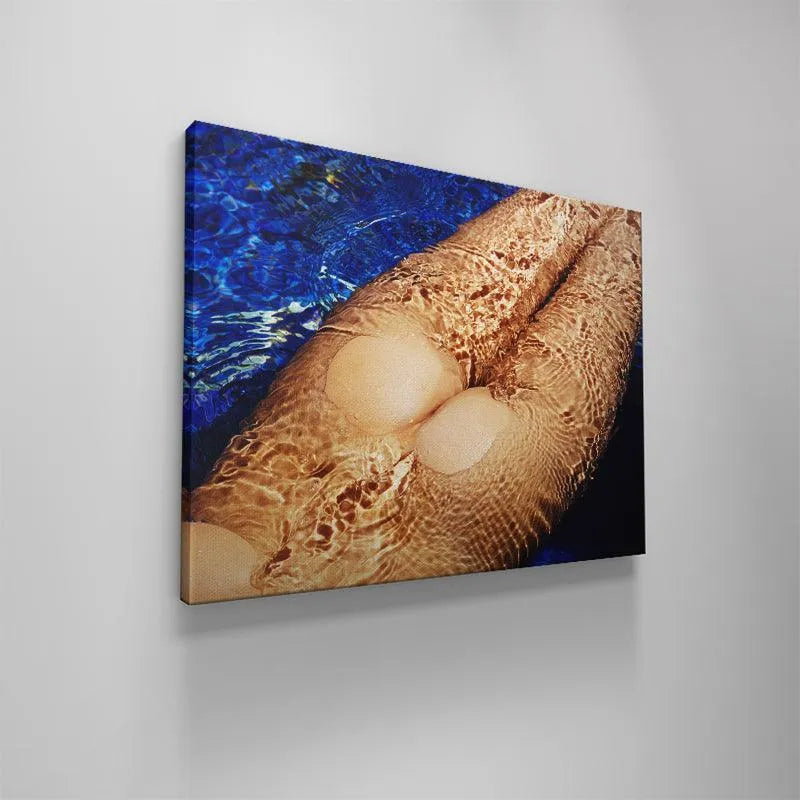 The intimate and serene perspective captured in the Skinny Dip fine art photographic print.
