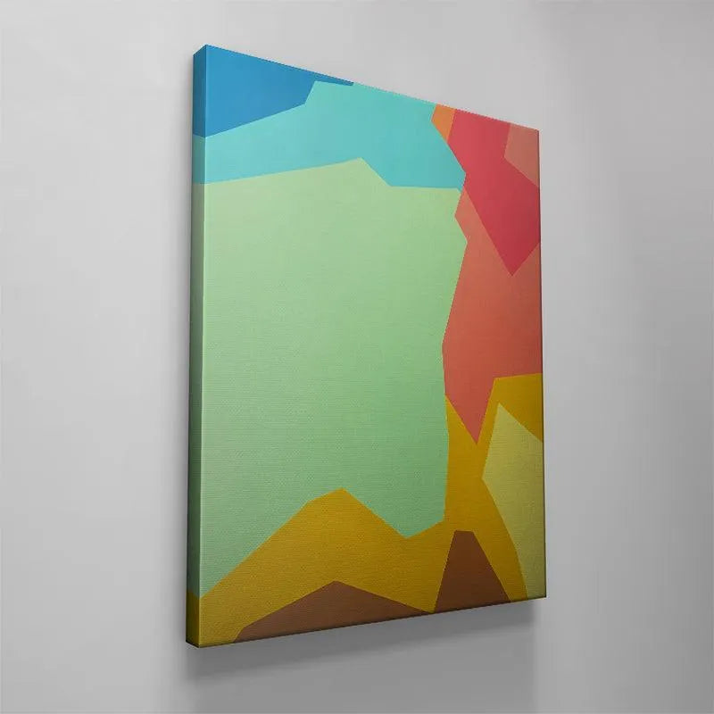 VANGOGHScliff1 art print presented in a modern, gallery-style hanging angle.