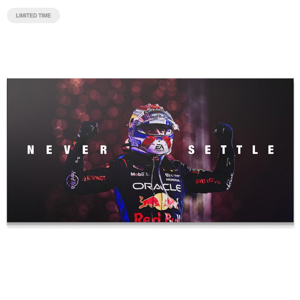 Verstappen - Never Settle