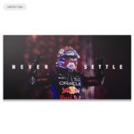 Verstappen – Never Settle Wall Art Verstappen - Never Settle